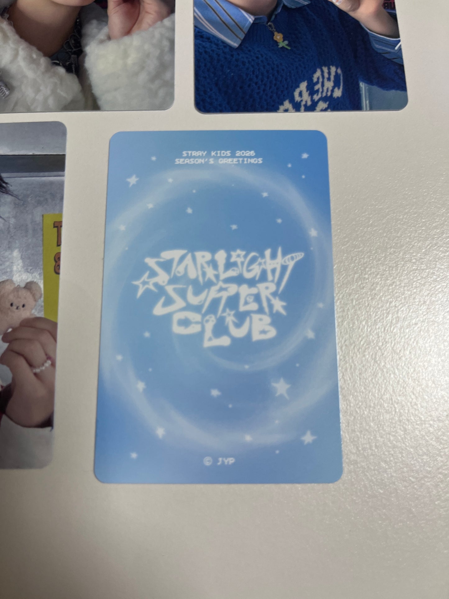 Stray Kids 2026 Season's Greeting Starlight Super Club Photocard Official - 25.12.25 8 Type