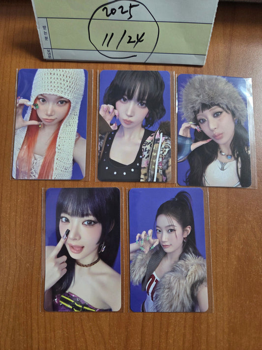 Le Sserafim Withmuu Luckydraw Photocard Album "SPAGHETTI" Official - 25.11.25