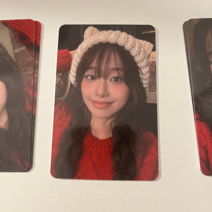 Chuu 2nd Tiny Concert Trading Photocard "When first snow comes, meet me at here" Official - 25.12.15